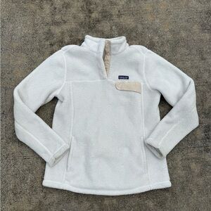 Patagonia Cream Fleece Jacket